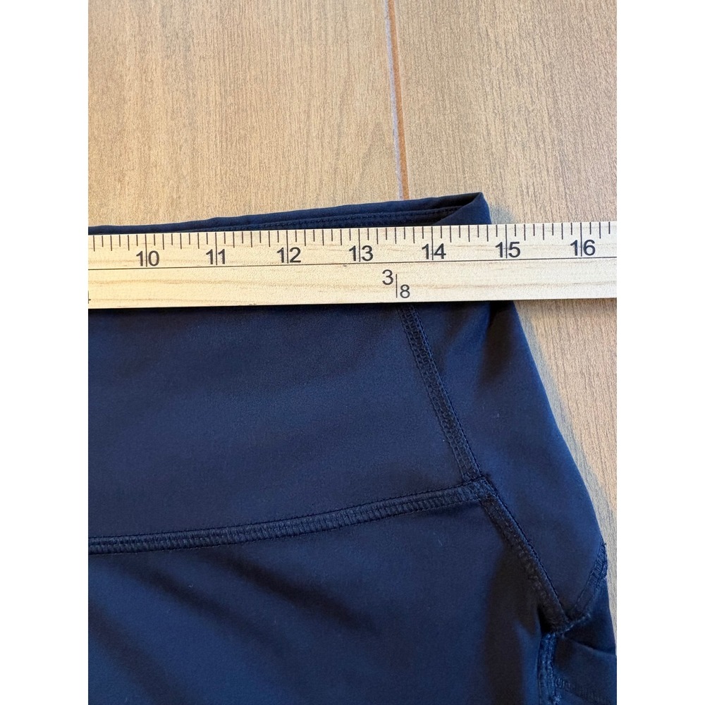 All in Motion Leggings Womens Medium Black Mid Rise Side Pocket Yoga Active - Picture 6 of 9